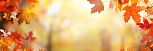 Foto herbst-ahornblatt-hintergrund für den herbst