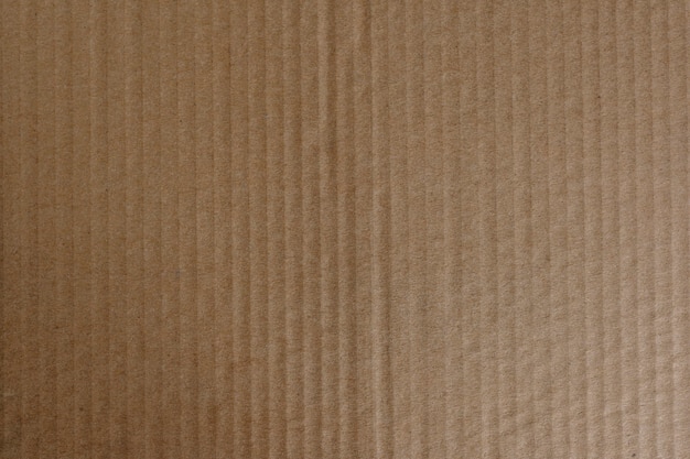 Free Photo brown corrugated paper textured background