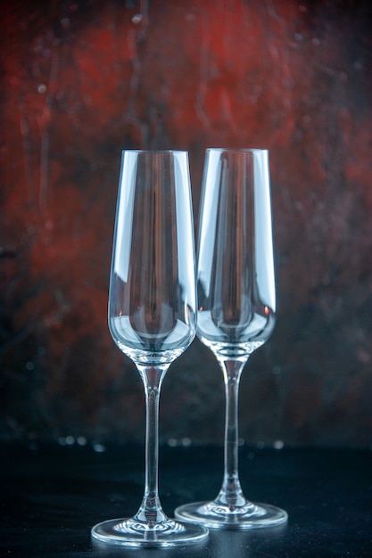 Gratis Foto front view et par champagnefløjter