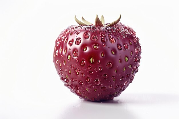 Photo photo of a fresh aa berry fruit isolated on white background