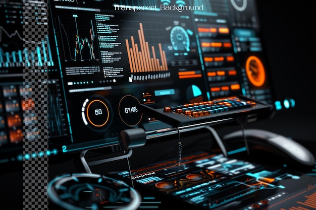 PSD designers should ensure that interactive infographics are on transparent background