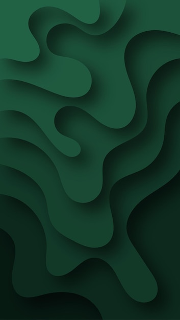 Vector abstract modern background paper cut background vector illustration