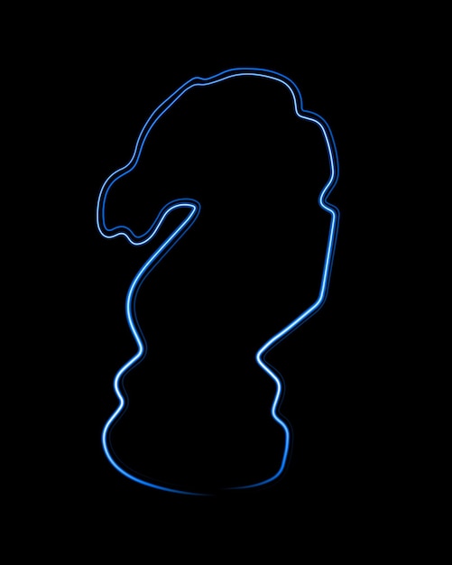 Vector 马蹄形形状的矢量隔离插图
