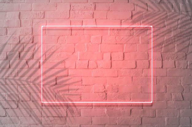 Miễn phí PSD thiết kế của bạn ở đây, bảng hiệu đèn neon