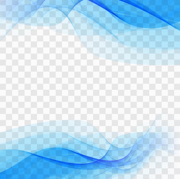 Gratis Vector afgeronde golf achtergrond